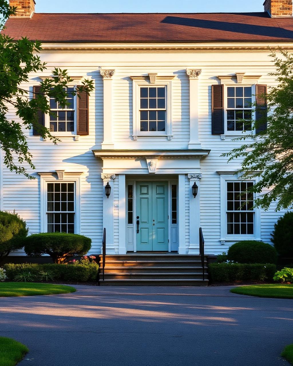 Stately Maine colonial residence